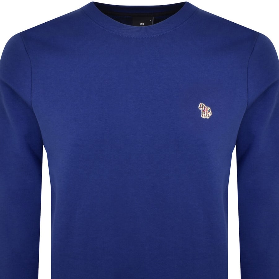 Paul Smith Crew Neck Sweatshirt Blue male Large